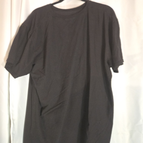 Hot Topic Black Tee with Green and Pink Graphic - Picture 2 of 2